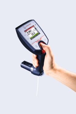 Anton Paar&nbsp;Take DMA 35 anywhere and measure density and concentration directly on-site. This portable meter replaces glass hydrometers, uses only 2 mL of sample, and delivers lab-level accuracy. Built for field use, it includes RFID and Bluetooth for easy data handling.